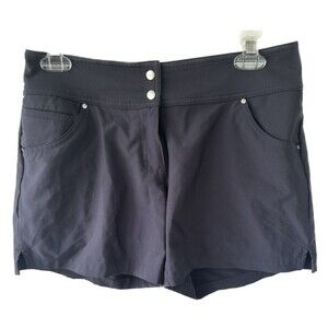 Slazenger Women’s Golf Chino Shorts Gray Stretch Athletic Leisure Activewear 4